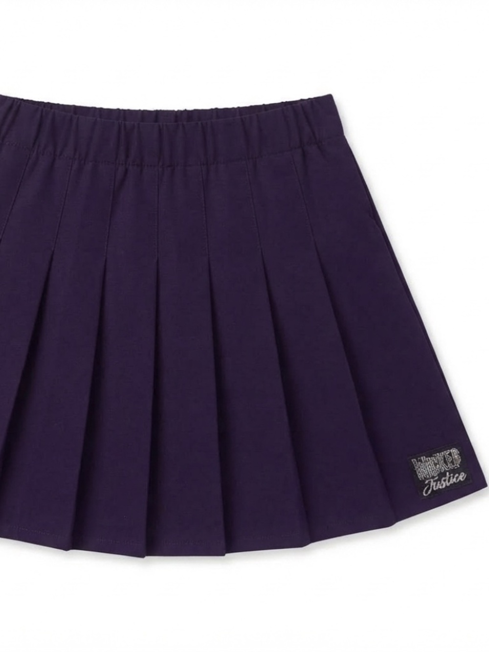 Wicked x Justice black Pleated Skirt Collaboration Active Tennis Skirt